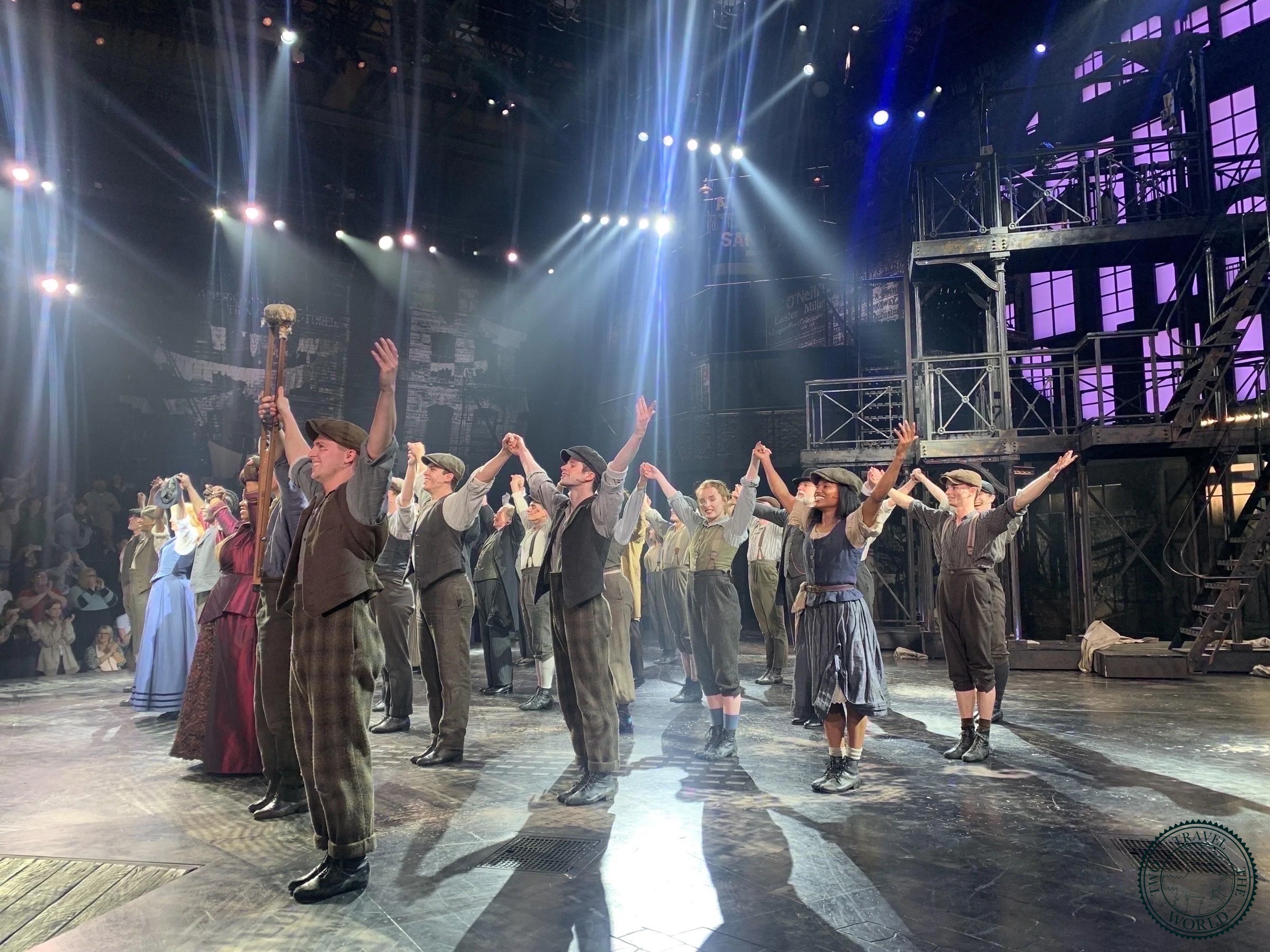 Newsies the Musical - one of the shows we scored through seat-filling clubs