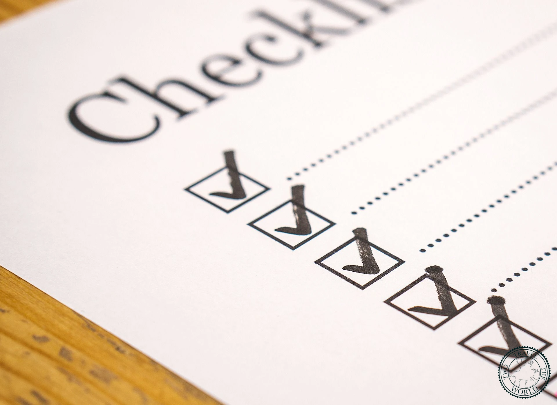 Things to Do Before Travelling