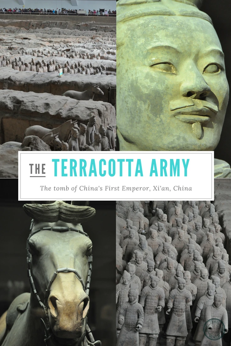 Terracotta warriors in battle formation