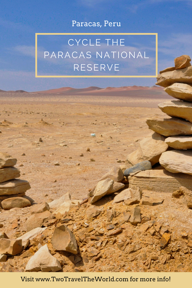 Two Travel The World - Cycling through the Paracas National Reserve in Peru