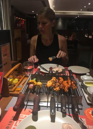 Two Travel The World - Chennai Barbeque Nation