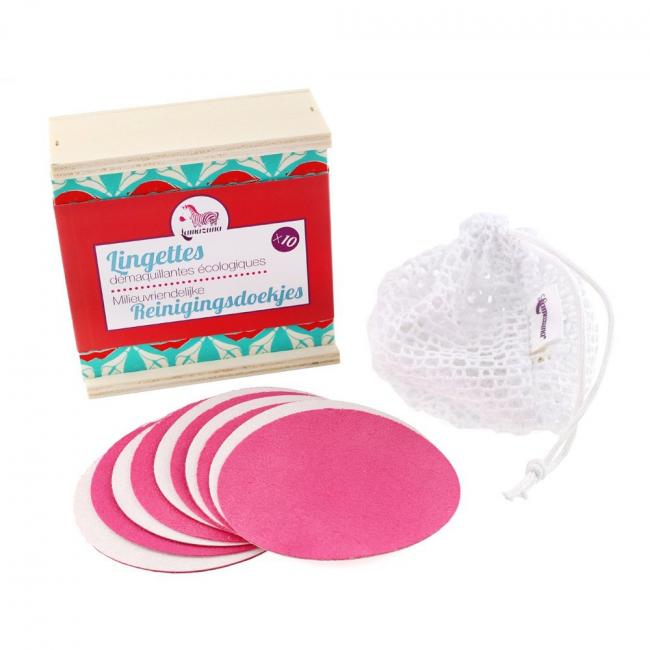 Cleansing wipes washable